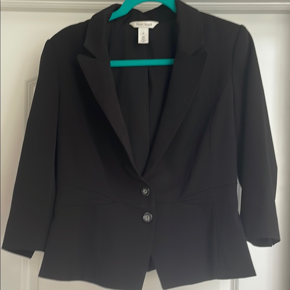 White House Black Market Women's Black Blazer